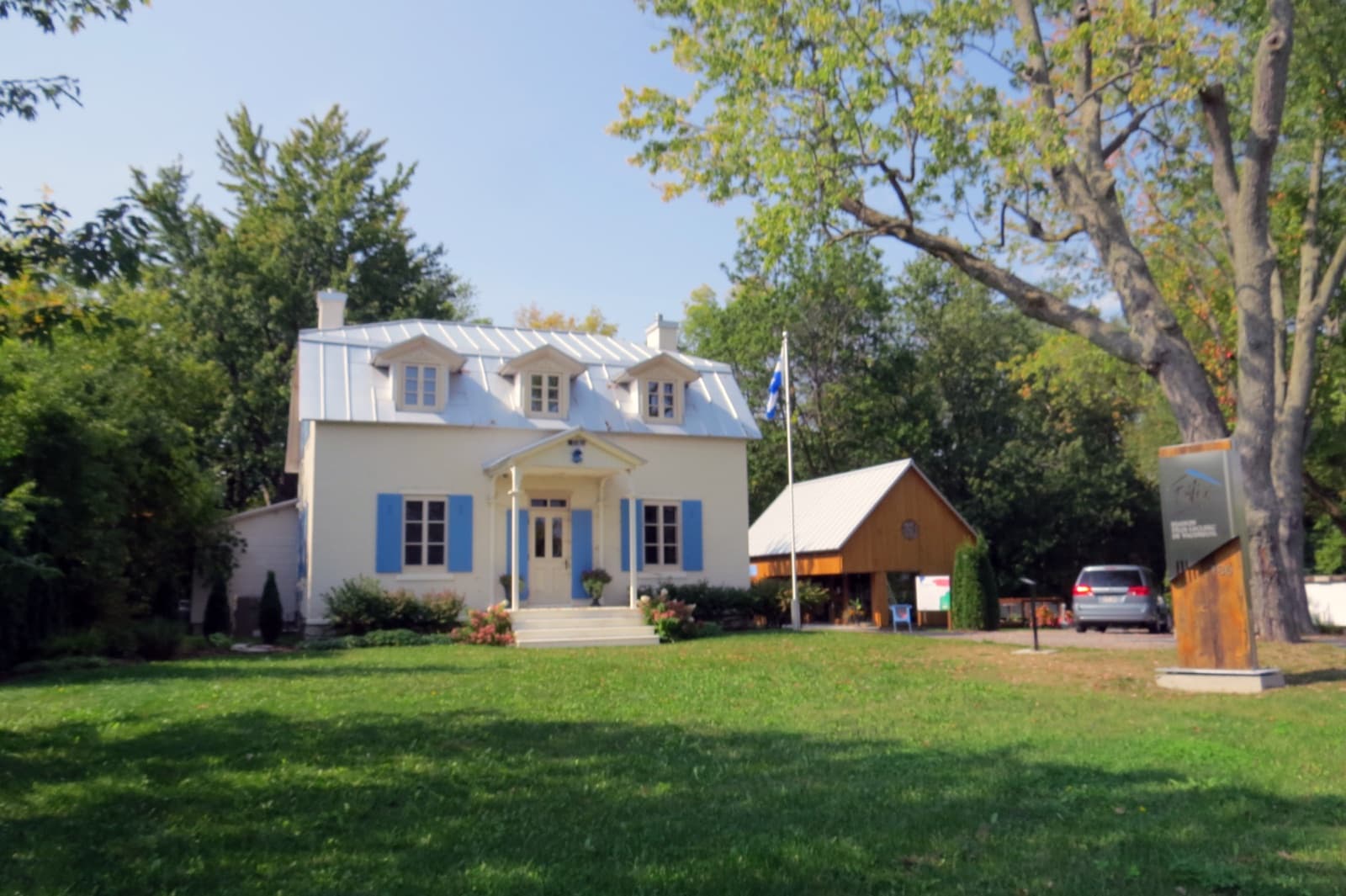 Maison Félix-Leclerc heritage site in Vaudreuil-Dorion